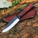 Handmade carbon steel everyday knife – reliable and versatile.